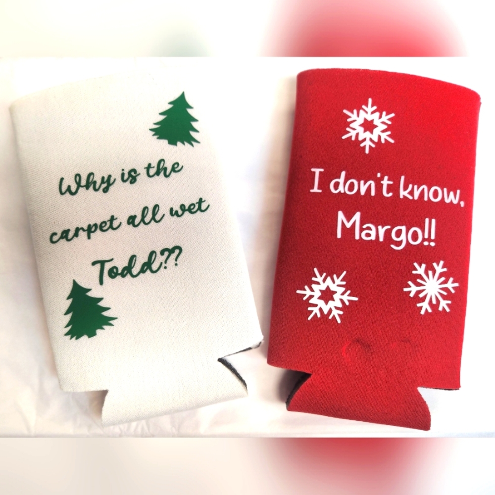 2 pc drink koozie set - 'Christmas Vacation'